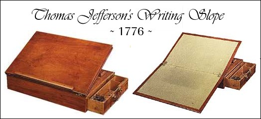 Thomas Jefferson Lap Desk Plans