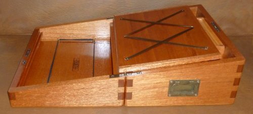 Mahogany Writing Slope 8