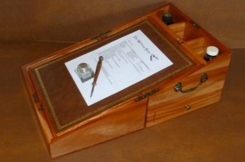 Mahogany Writing Slope 3