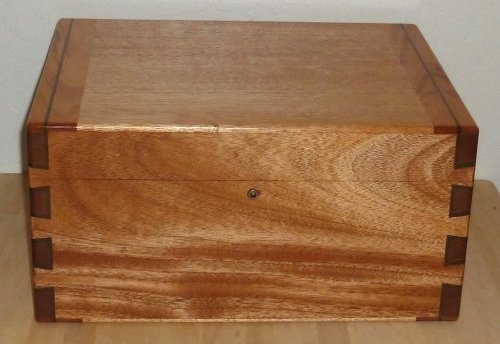 Mahogany Writing Slope 1