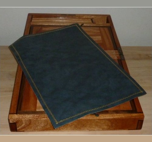 Mahogany Writing Slope 5