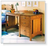 Kid's Oak Desk